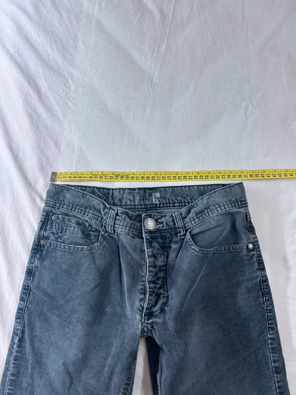 Vintage black slim fit Jules jeans w27 l31 ribbed – photo 7